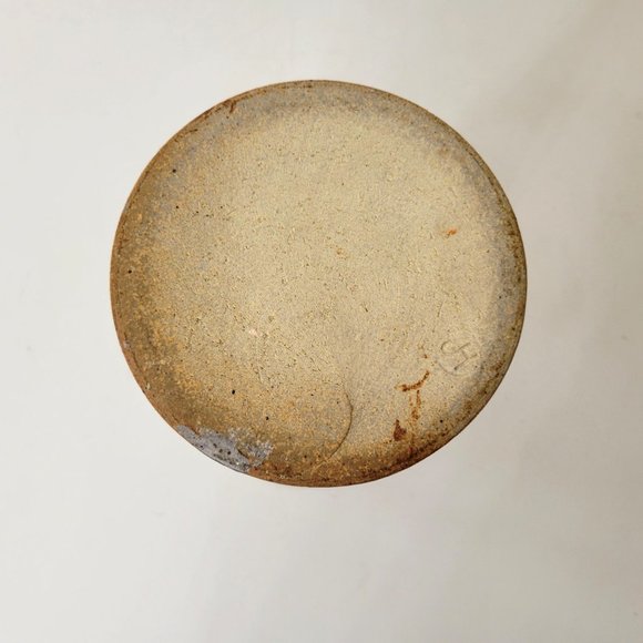 Studio Pottery Large Brown Glazed Vase - Picture 5 of 6